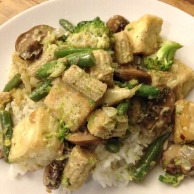 Vegetable and Tofu Thai Curry