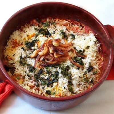 vegetable biryani