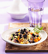 Vegetable Couscous with Wild Blueberries
