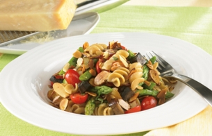 Vegetables & Sliced Almonds with Whole Wheat Rotini