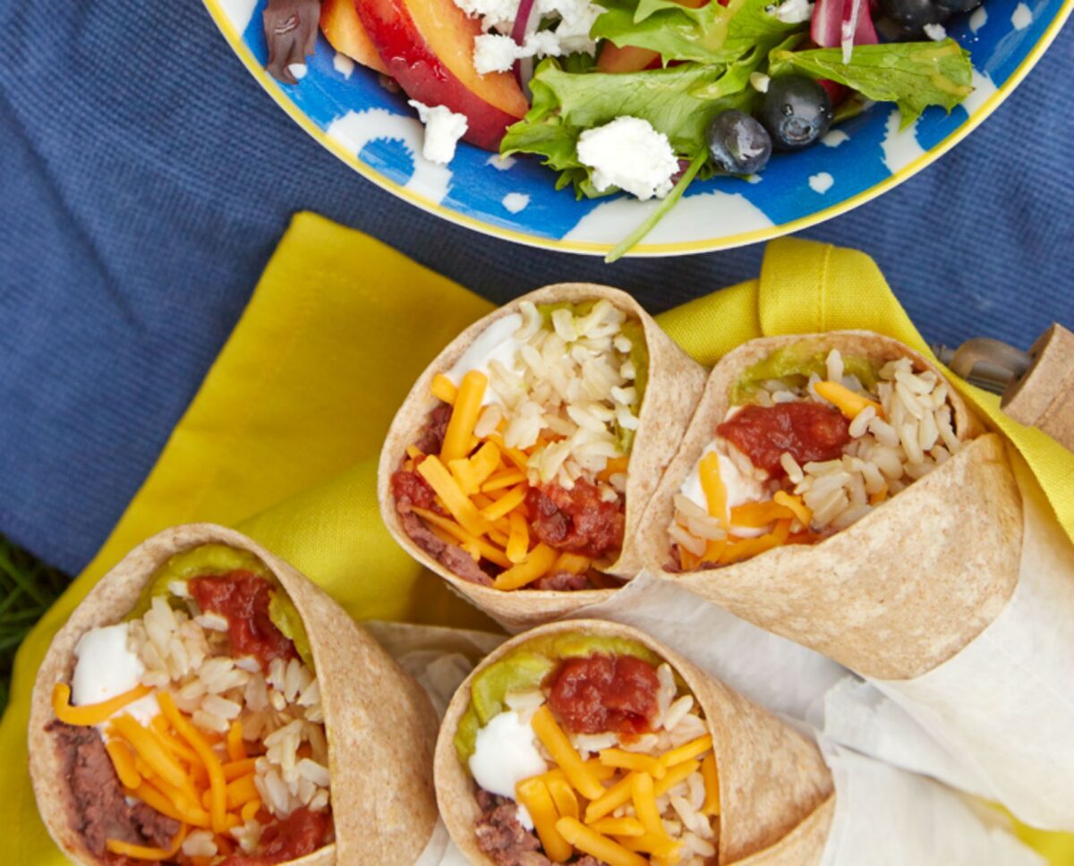 Vegetarian Burrito Wraps