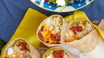 Vegetarian Burrito Wraps