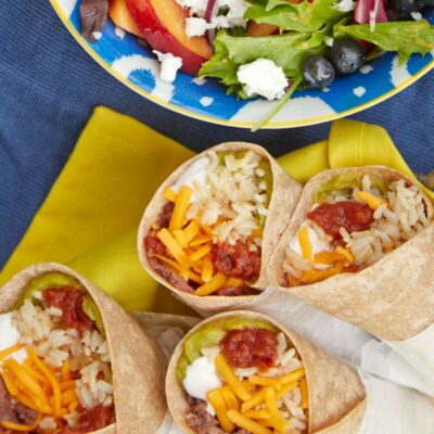 Vegetarian Burrito Wraps