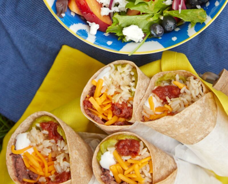 Vegetarian Burrito Wraps