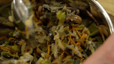 Vegetarian Kreplach Filling