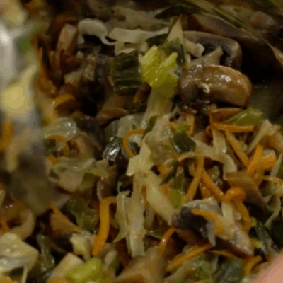 Vegetarian Kreplach Filling