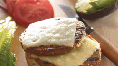 Double Veggie Cheeseburgers