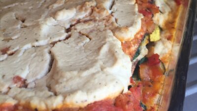 HEARTY VEGAN MATZAH LASAGNA