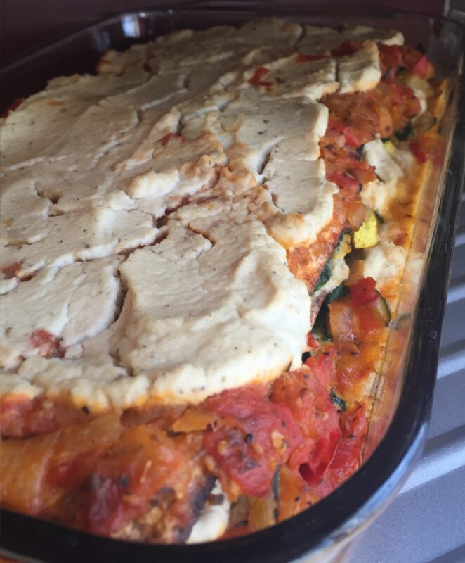 HEARTY VEGAN MATZAH LASAGNA