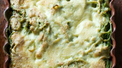 Vegtable and noodle kugel Jewish Cooking