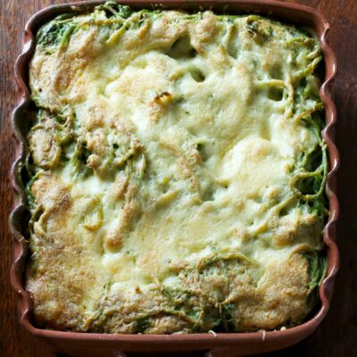 Vegtable and noodle kugel Jewish Cooking