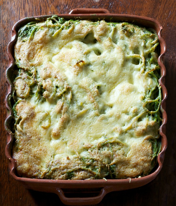 Vegtable and noodle kugel Jewish Cooking