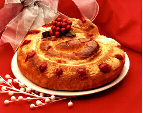 Very Cherry Coffee Cake