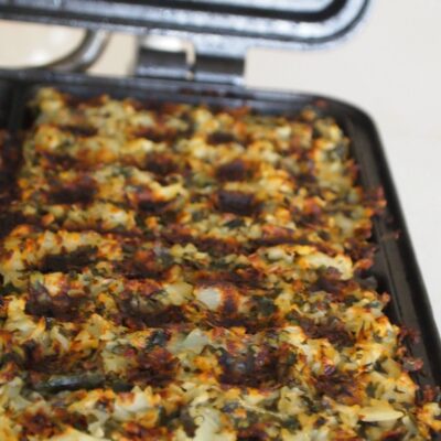 Waffle Iron Hash Browns