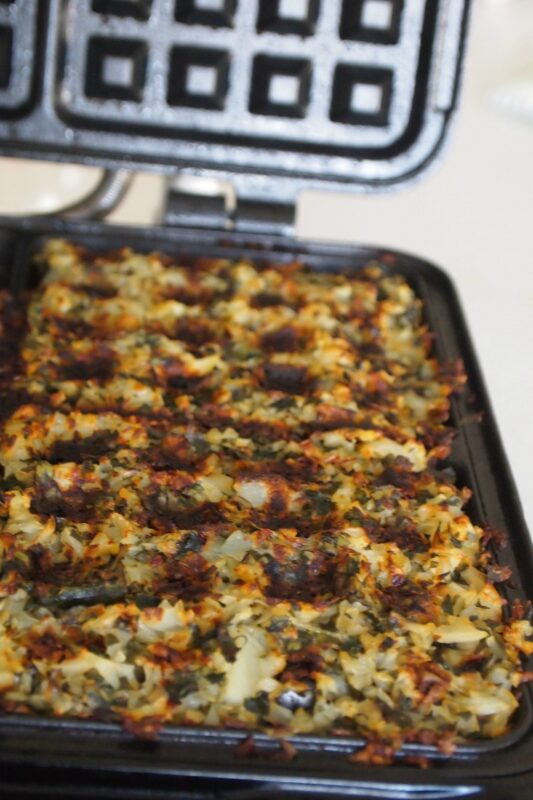Waffle Iron Hash Browns