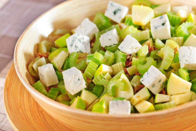 wladorf salad with blue cheese