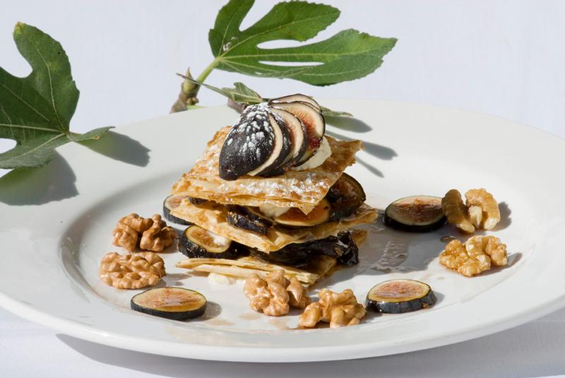 Walnut and Fig Napoleon