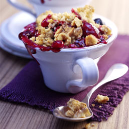 Walnut Berry Crumble