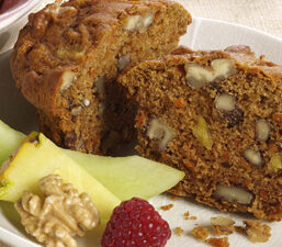 Walnut Carrot Cake Muffins