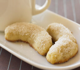 Walnut Crescent Cookies