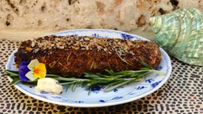 walnut crusted salmon