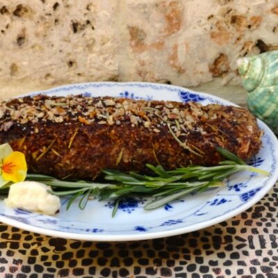 walnut crusted salmon
