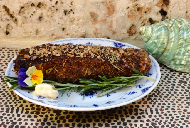 walnut crusted salmon