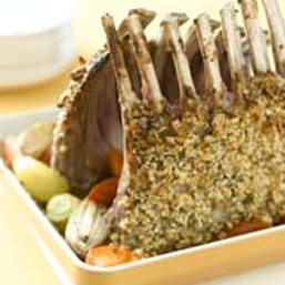 Walnut Encrusted Lamb
