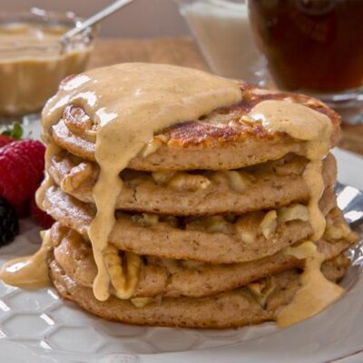 Walnut Whole Wheat Pancakes