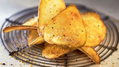 wasabi dusted chips