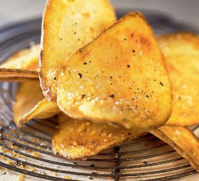 wasabi dusted chips