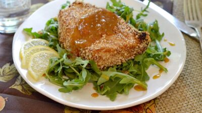 Wasabi Ginger Sea Bass
