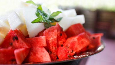 watermelon and red pepper salsa