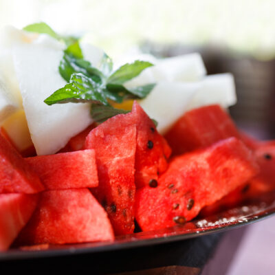 watermelon and red pepper salsa