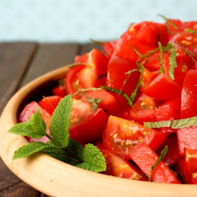 watermelon and tomato salad