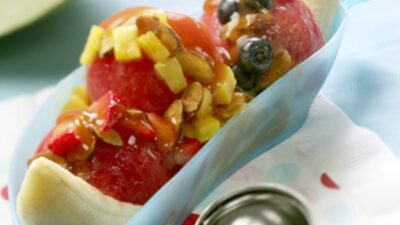 Watermelon Banana Split