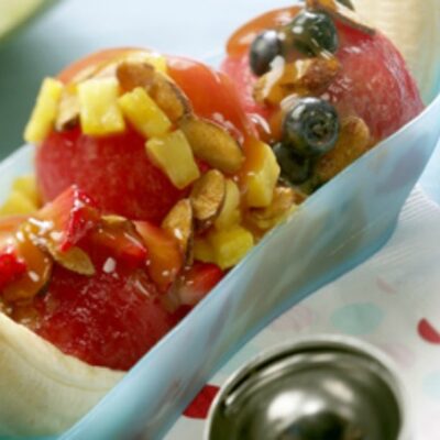 Watermelon Banana Split