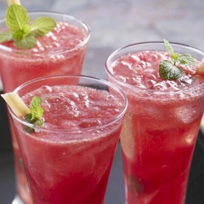 Watermelon Cherry Mojito