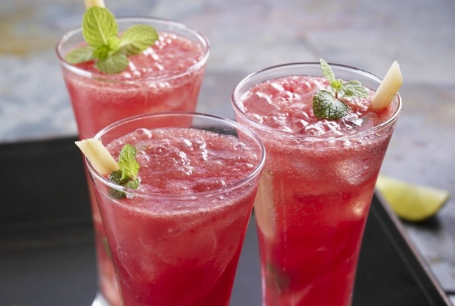 Watermelon Cherry Mojito