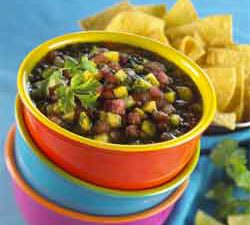 Watermelon Cilantro Salsa Tropical