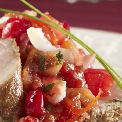 Watermelon, Cranberry, Coconut and Fig Chutney