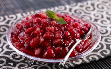 Watermelon Cranberry Sauce