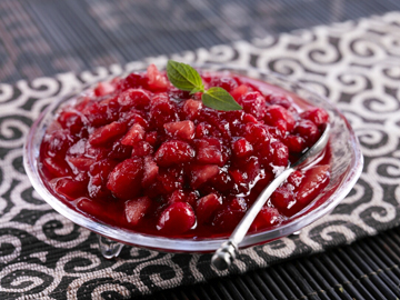 Watermelon Cranberry Sauce