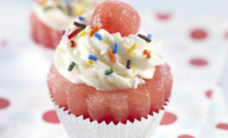 Watermelon Cupcakes
