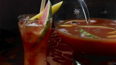 Watermelon Mango Rum Punch