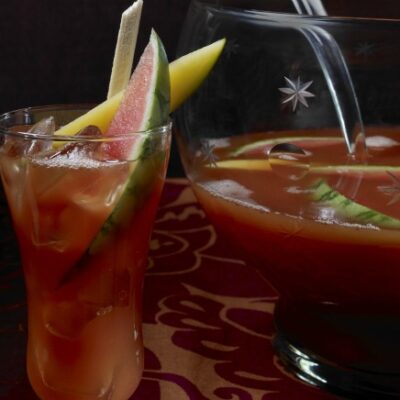 Watermelon Mango Rum Punch