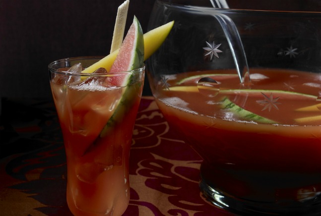 Watermelon Mango Rum Punch