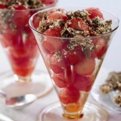 Watermelon Oat Crumble