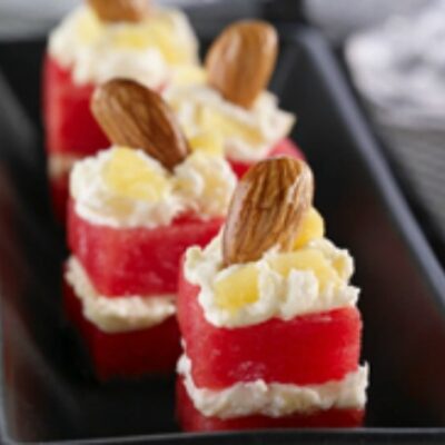 Watermelon Petit Fours