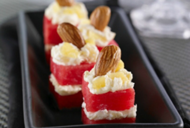 Watermelon Petit Fours
